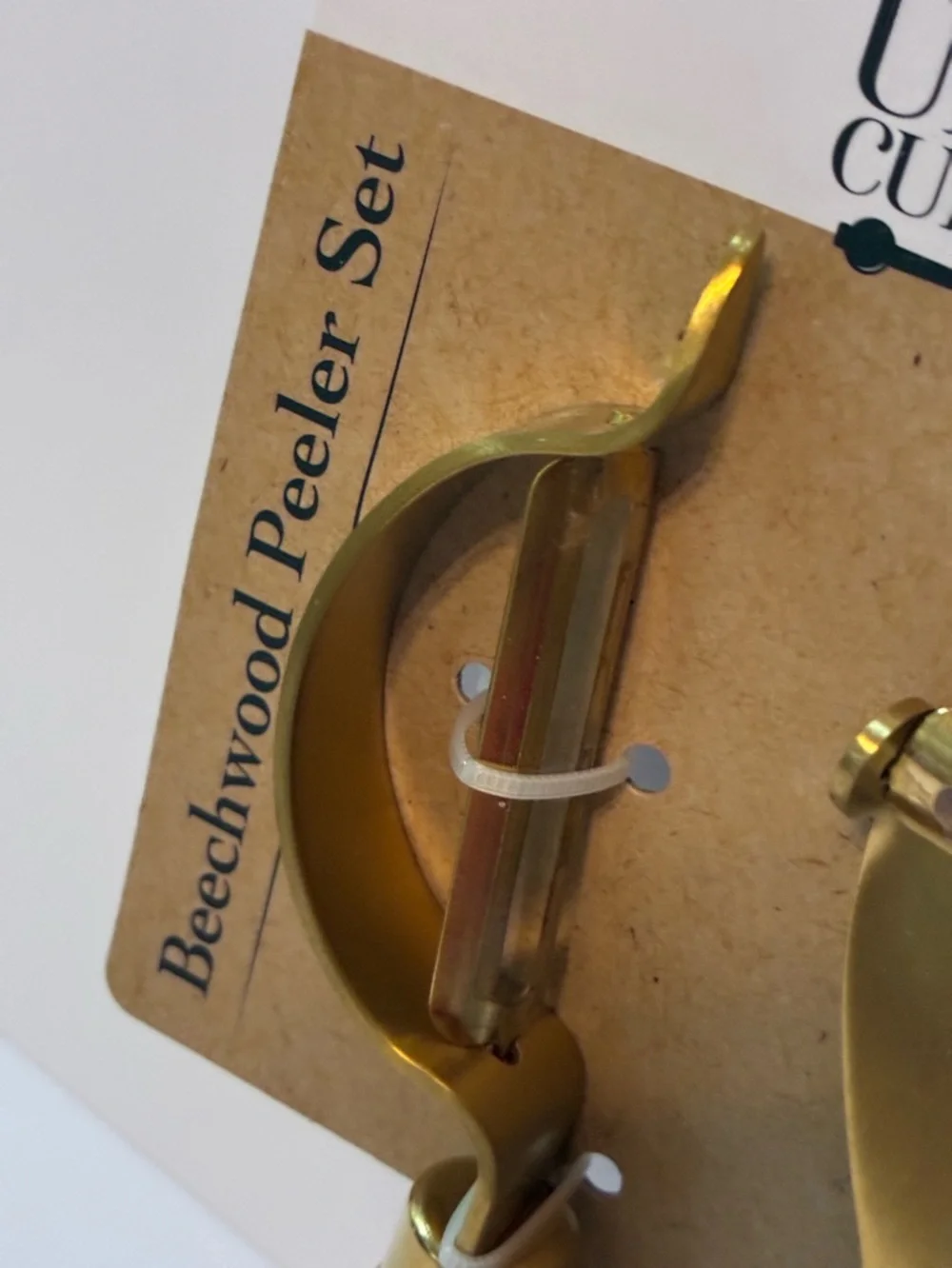 Beechwood Peeler set